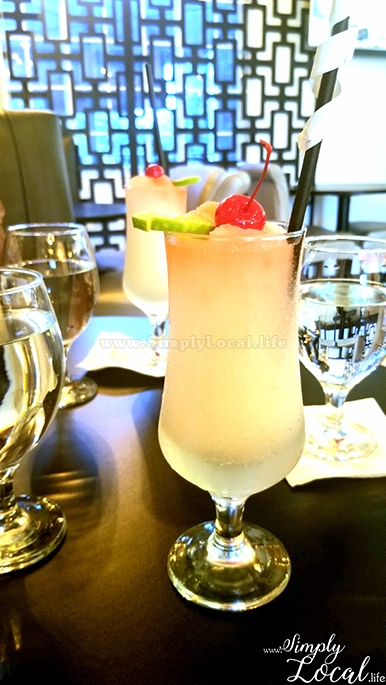 cocktail at Oak wine bar kingston Jamaica