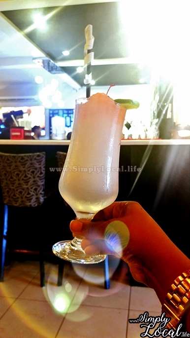 cocktail at Oak wine bar kingston Jamaica