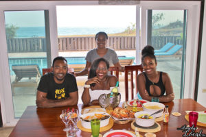 Turtles Nest Treasure Beach Jamaica Villa group lunch dinner meal