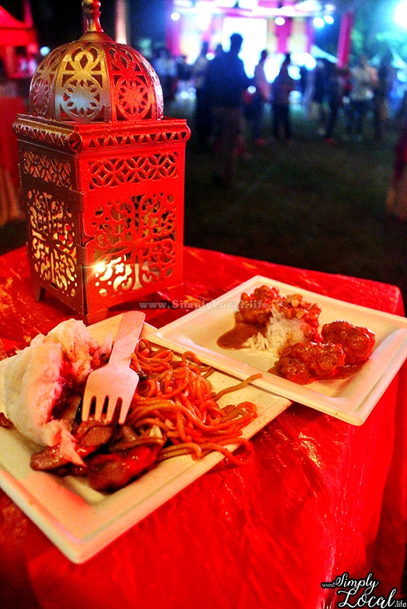 Jamaica Food Drink Fest Chopstix oriental table setting