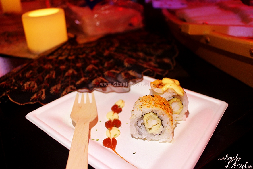 Jamaica Food Drink Fest Chopstix sushi rolls