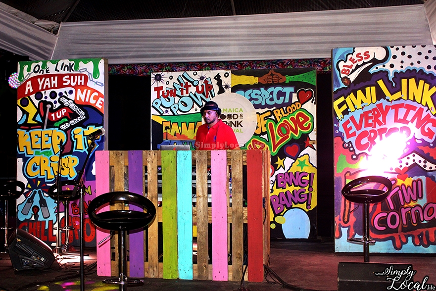 graffiti dj booth Jamaica