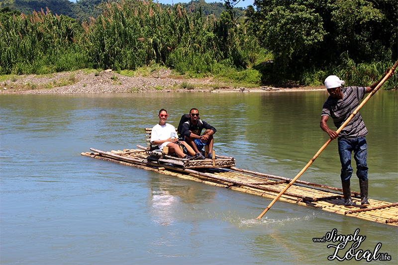 Rio grande river rafting Jamaica