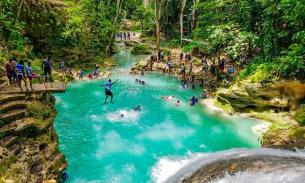 Blue Hole Jamaica Attractions along a Stunning River