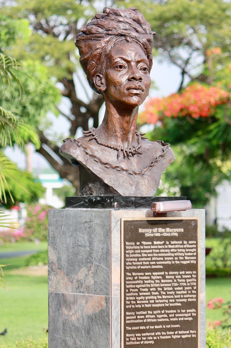 Nanny of the Maroons Statue by Basil Watson